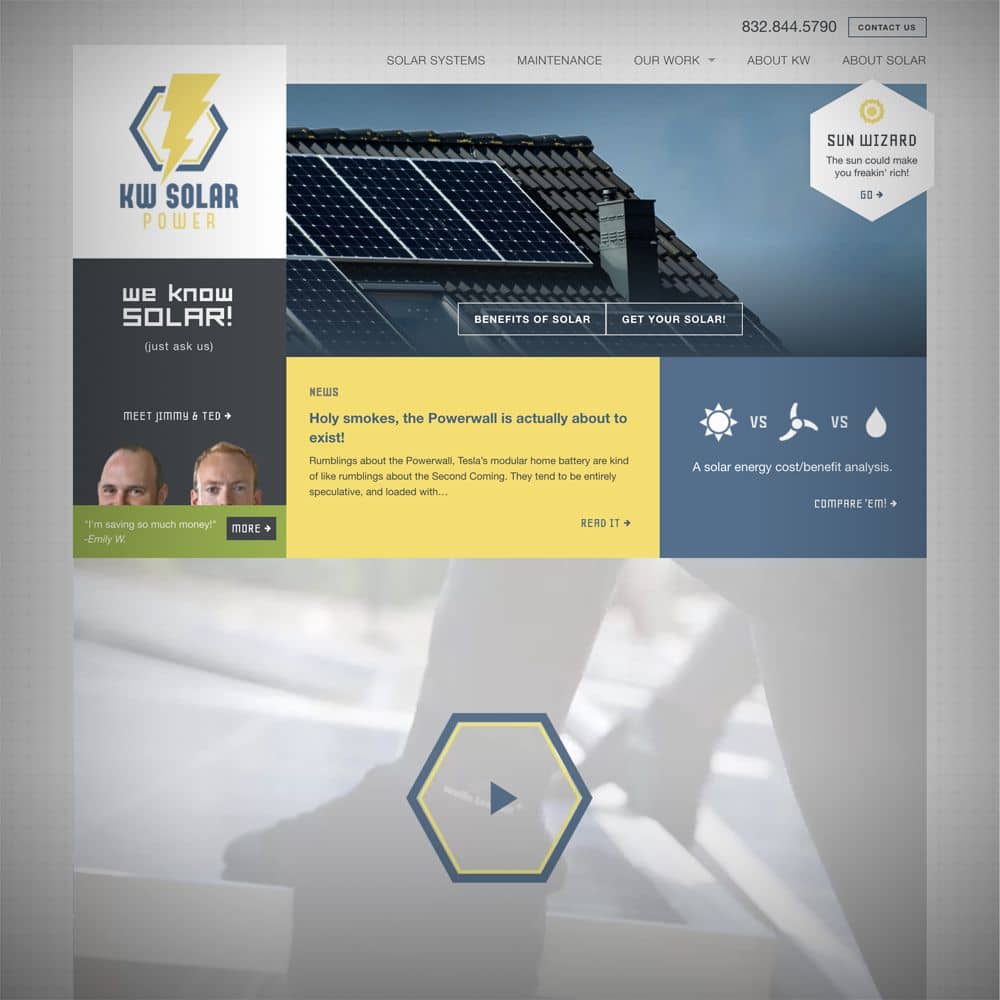 New KW Solar Website