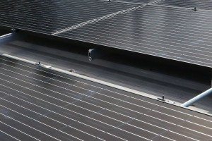Cleanly installed solar array