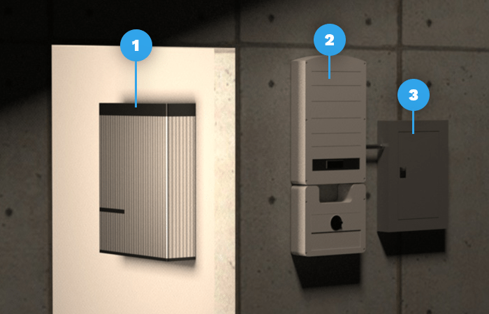 1 LG Chem backup battery (10kW) 2 SolarEdge StorEdge inverter retrofit